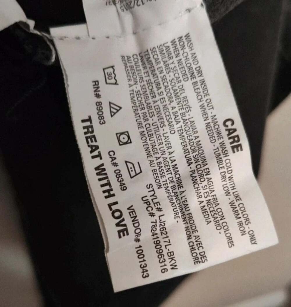 lei Capri black jean jeggings - Picture 5 of 7